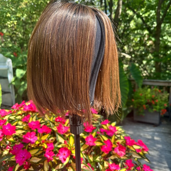 Belle Tress Lady Latte HF Wig Choc w Caramel - Picture 3 of 14